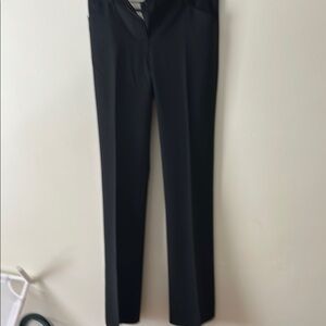 Theory Black Straight Leg Pants